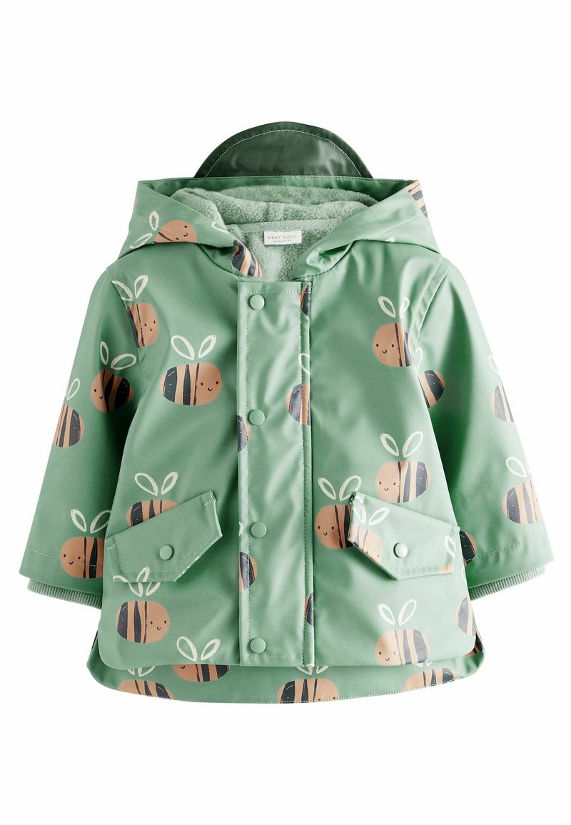 Next BABY RUBBERISED COAT Parka sage green bee/zelená Zalando.sk