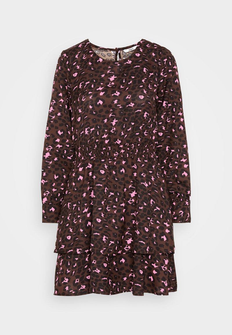 Only Jurk donkerroze Only Jurk donkerroze