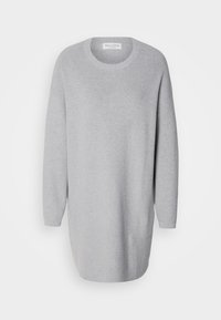 Marc O'Polo DRESS LONGSLEEVE ROUND NECK - Kampsunkleit - soft stone melange