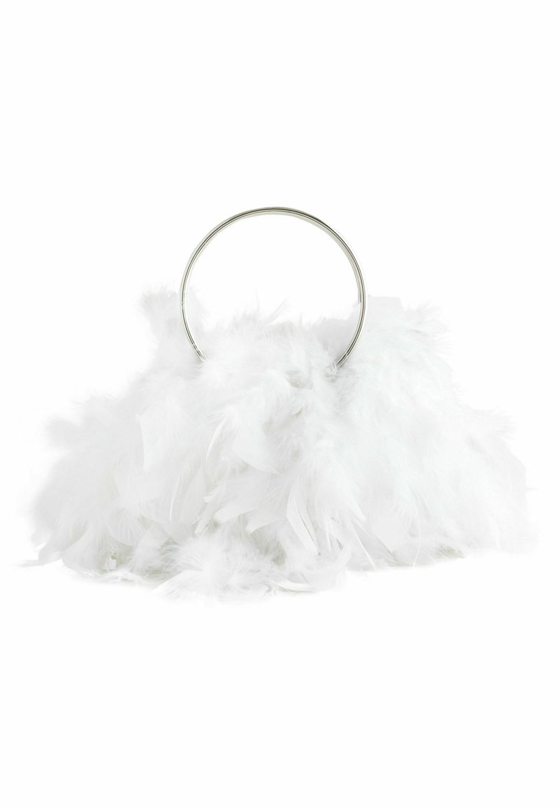 Next FEATHER RING HANDLE  - Clutches - white