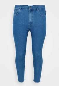 CARHUSH MID - Calças de ganga justas - medium blue denim