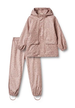 SET UND OLA SET - Rain trousers - powder flower meadow