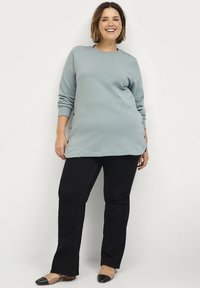 Ellos Plus collection Sudadera - grüngrau