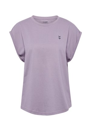 Hummel, HUMMEL HMLSOFT RELAXED W T-SHIRT S/S - T-Shirt basic - gray ridge
