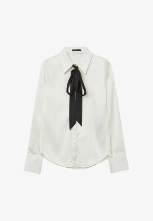 Calliope EN  AVEC NŒUD - Hemdbluse - blanc