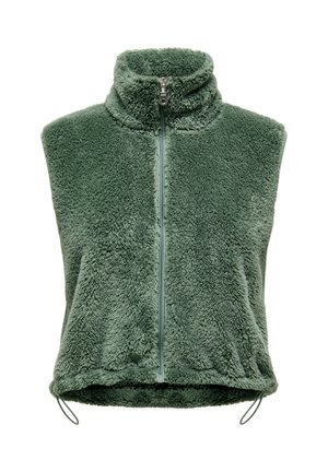 ONLY Play CAS-FLUF - Chaleco - grün