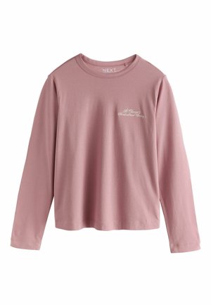 Next, NATIONAL TRUST X LONG SLEEVE CREW NECK T-SHIRT - Langarmshirt - pink