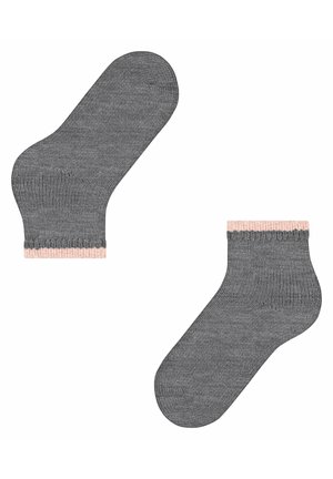 FALKE COSY PLUSH - Socks - grey mel