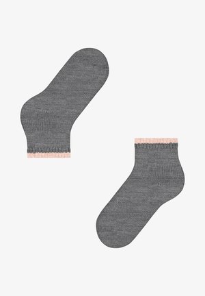 FALKE COSY PLUSH - Chaussettes - grey mel