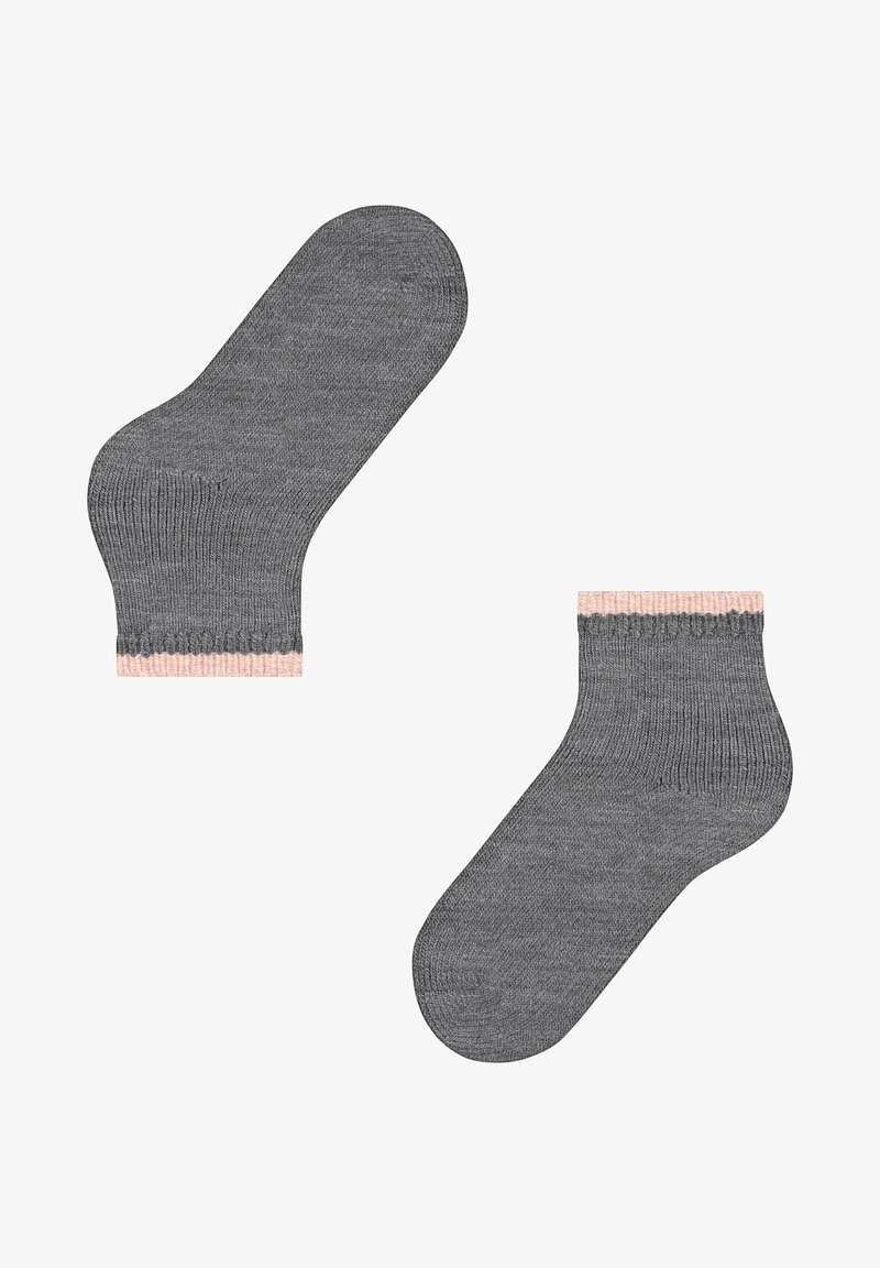 FALKE COSY PLUSH - Chaussettes - grey mel