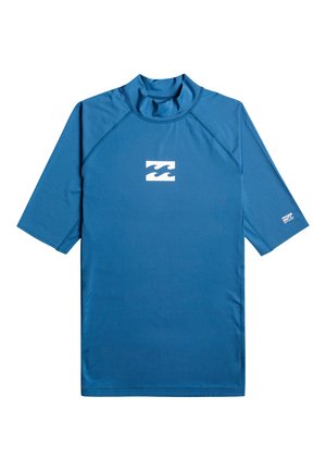 WAVES ALL DAY SS - T-shirt med print - dark blue