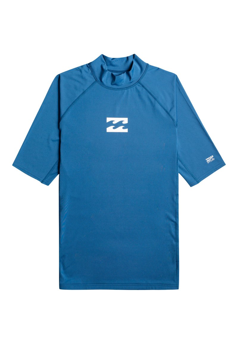 Billabong WAVES ALL DAY SS - Camiseta estampada - dark blue