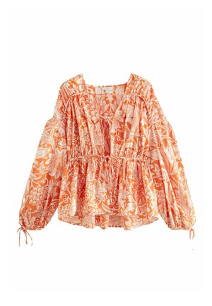 Next LAYERED REGULAR FIT - Blusa - morris  co sunflower orange