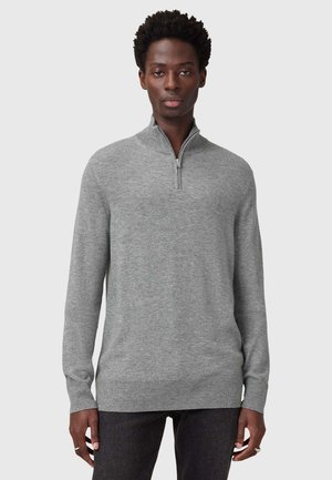 KILBURN ZIP FUNNEL - Pullover - light grey