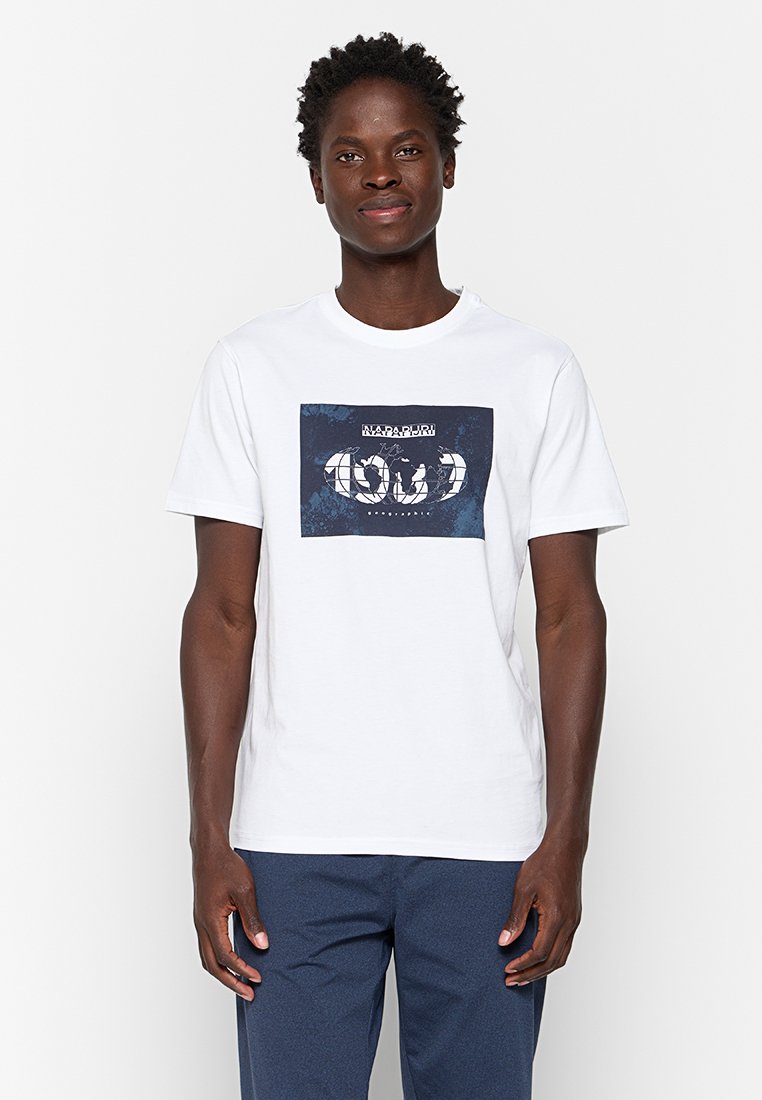 Napapijri T-shirt print wit
