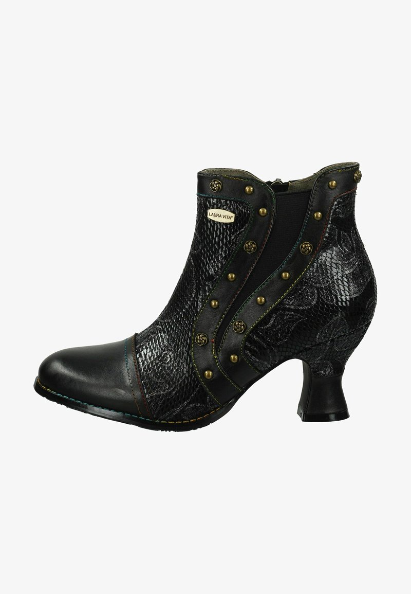 LAURA VITA Stivaletti texani / biker - noir