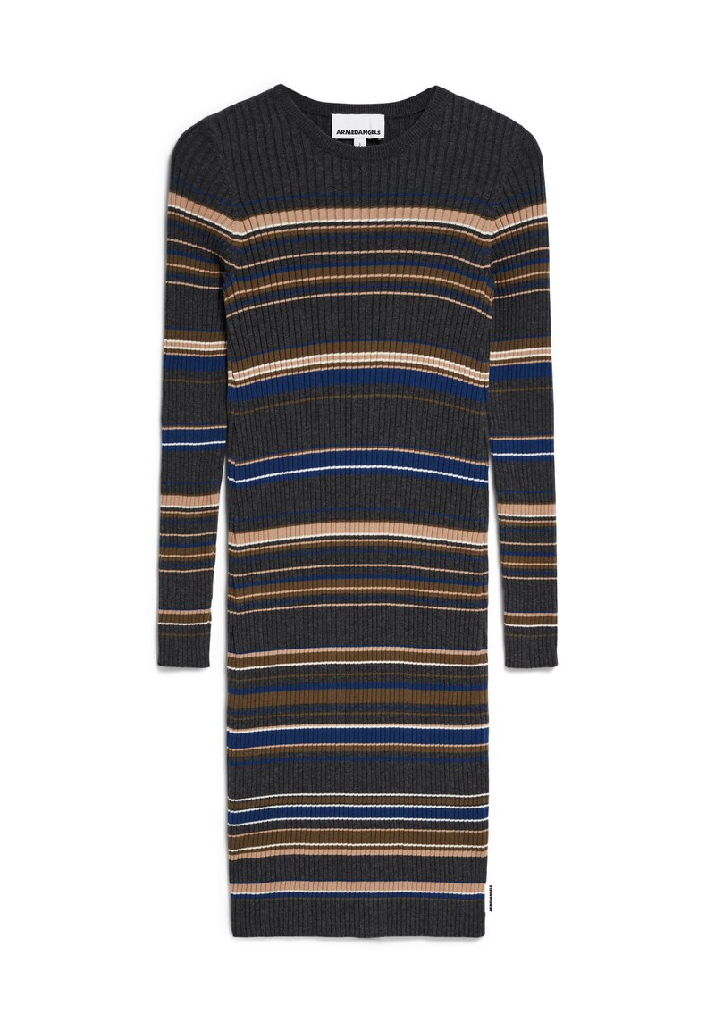 ARMEDANGELS Gebreide jurk grijs