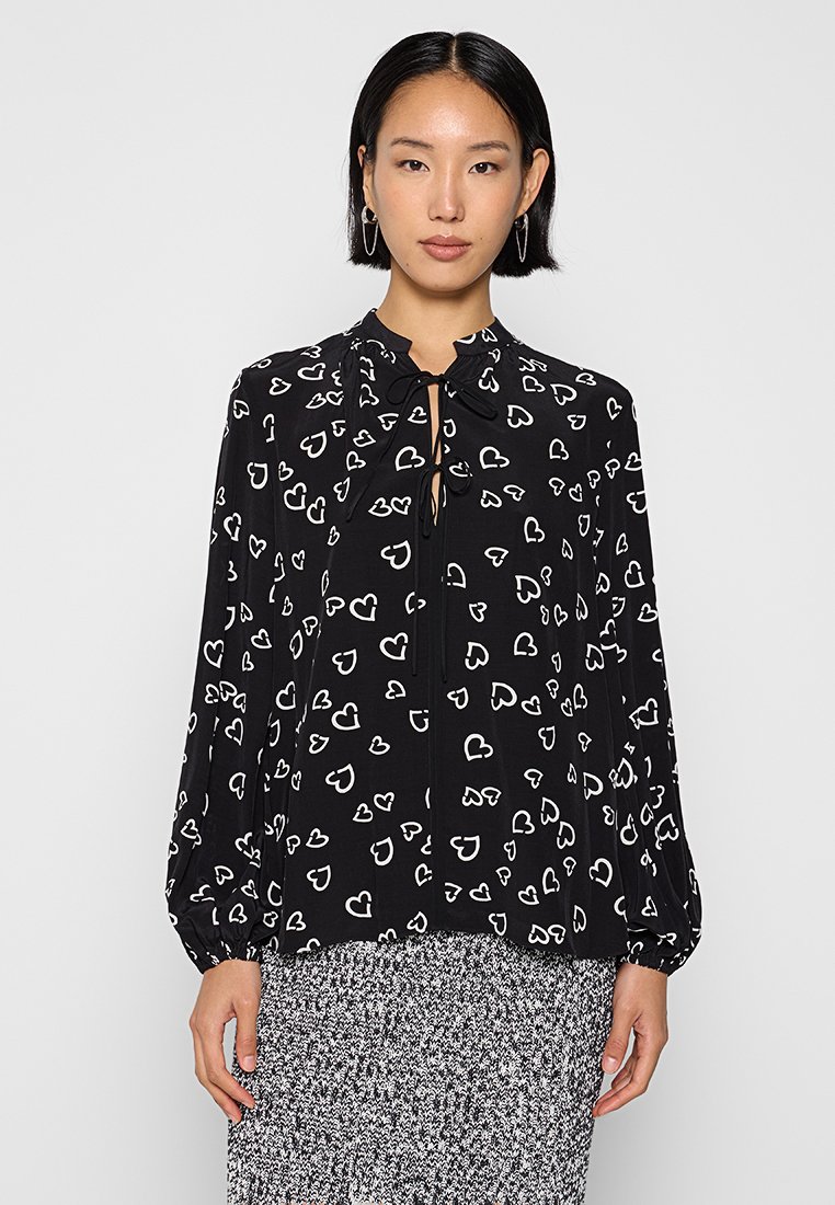 Diane von Furstenberg Blouse zwart Diane von Furstenberg Blouse zwart