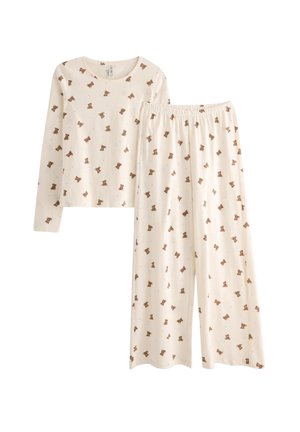 TEDDYBEAR SET - Nachtwäsche Set - white