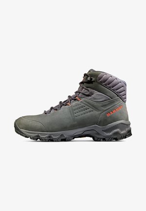 MERCURY IV MID GTX - Hiking shoes - black/hot red