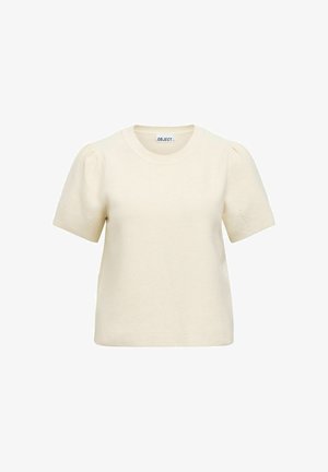 Object, T-SHIRT PUFF SLEEVE - T-shirt basic - birch