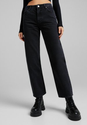 LOOSE FIT STRAIGHT - Jeans Straight Leg - black
