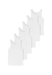 6ER PACK - Undershirt - weiß