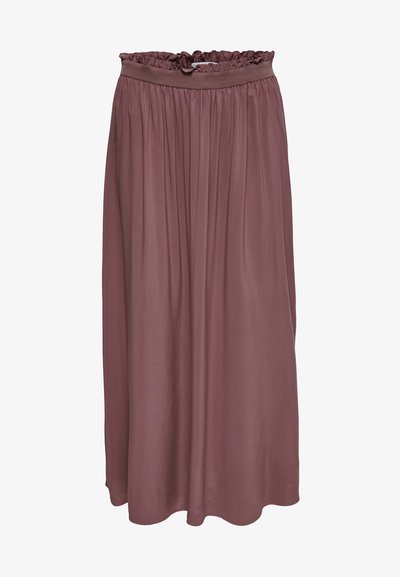 ONLVENEDIG PAPERBAG LONG SKIRT - Jupe longue - rose brown