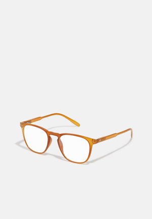 ZEBBE UNISEX - Brillen met blauwlichtfilter - mustard