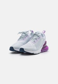 Nike Sportswear AIR MAX 270 UNISEX - Sapatilhas - pure platinum/metallic silver/violet frost/midnight navy