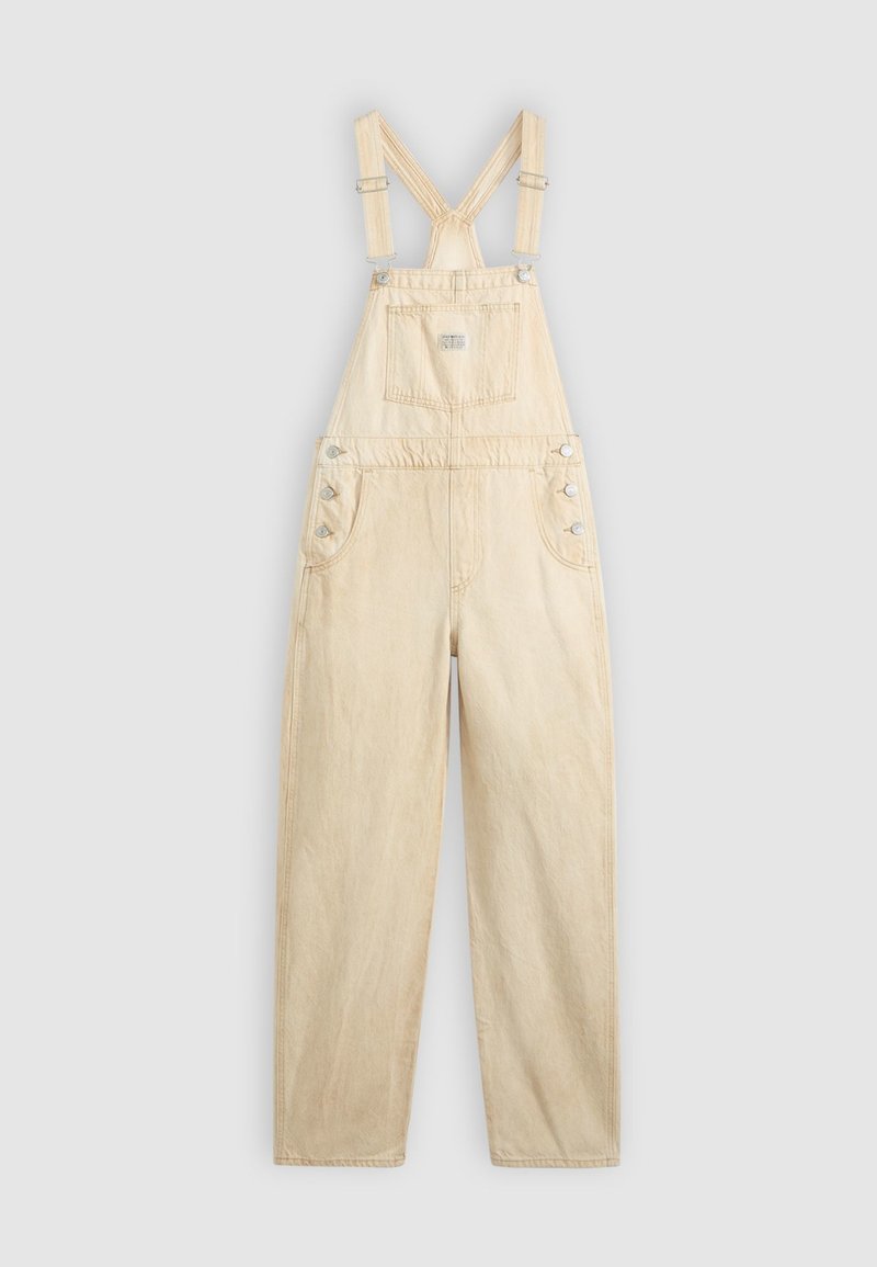 Levi’s® Denim tuinbroek wit denim/whitedenim