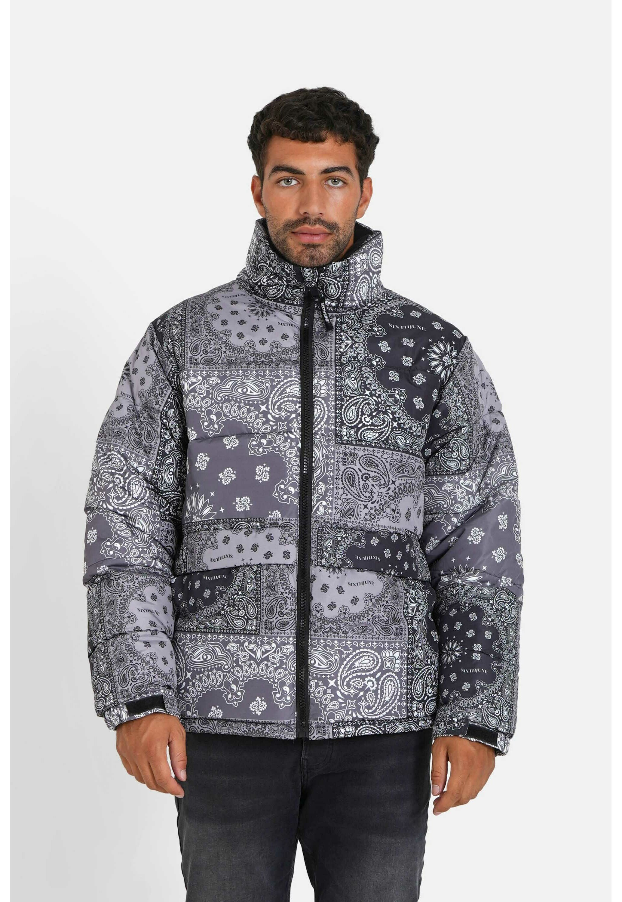 Sixth June PATCHWORK BANDANA DOWNJACKET - Winter jacket