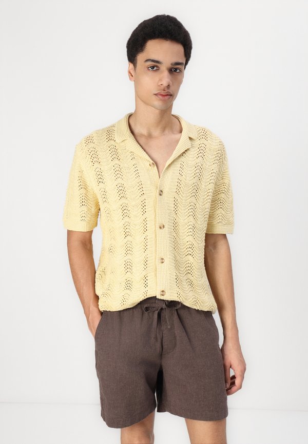 Linen-Blend Pull-On Short - Trousers4