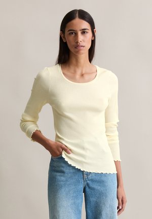 Langarmshirt - white blush