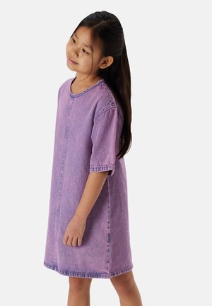 Name it, NKFMAGGIE DNM DRESS 4009-ZA F - Robe en jean - orchid detail overdyed tcx