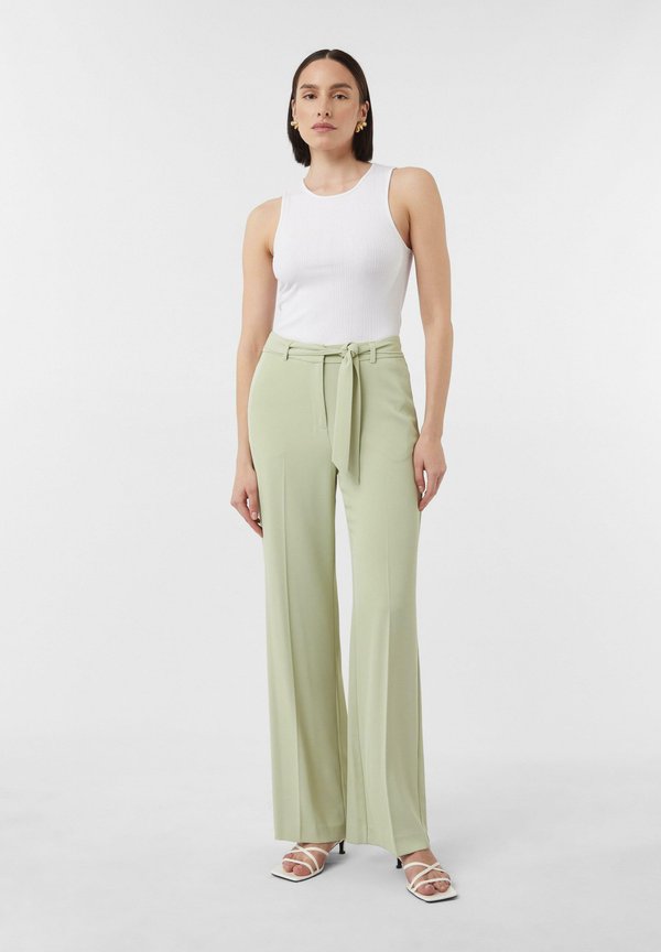 Stoffhose - hellgrün