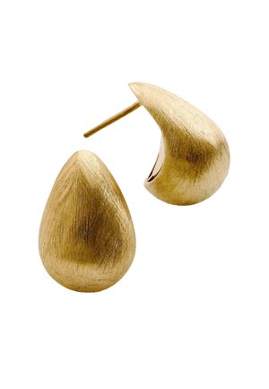 CON TEXTURA - Pendientes - gold-colored