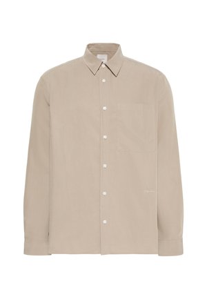 Calvin Klein, DRAPEY LYOCELL EASY SHIRT - Chemise - roasted cashew