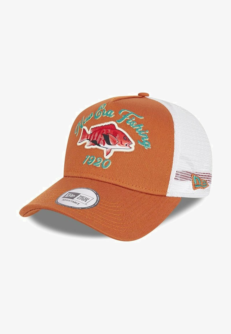 New Era A FRAME TRUCKER OUTDOOR FISHING - Καπέλο - brown