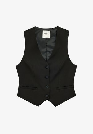 Koton, V NECK VEST . - Chaleco - black