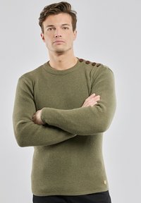 Ikke valgt, olive chiné