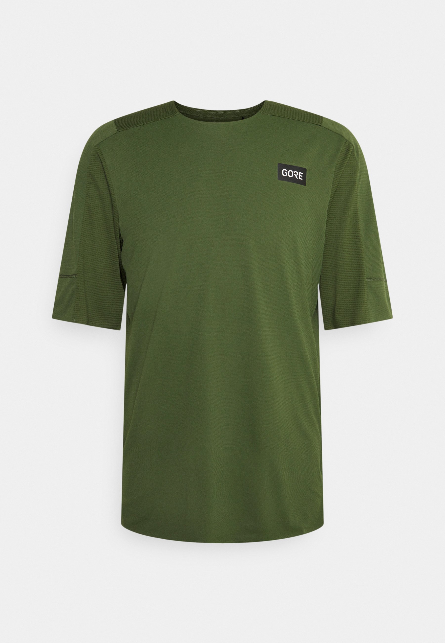 Gore Wear GORE® WEAR TECH MENS - T-shirt basic - utility green/groen -  Zalando.nl