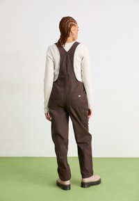 Dickies CLASSIC BIB  - Hängselbyxor - dark brown