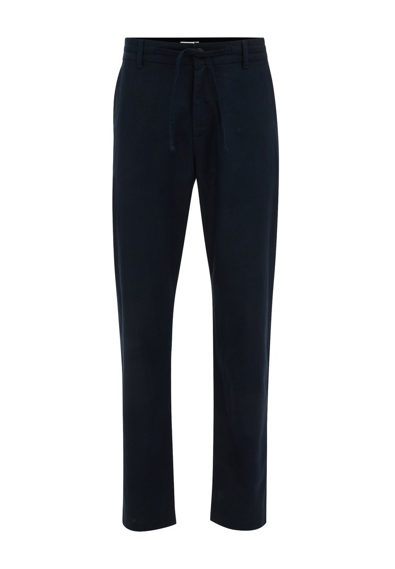 WE Fashion Broek donkerblauw