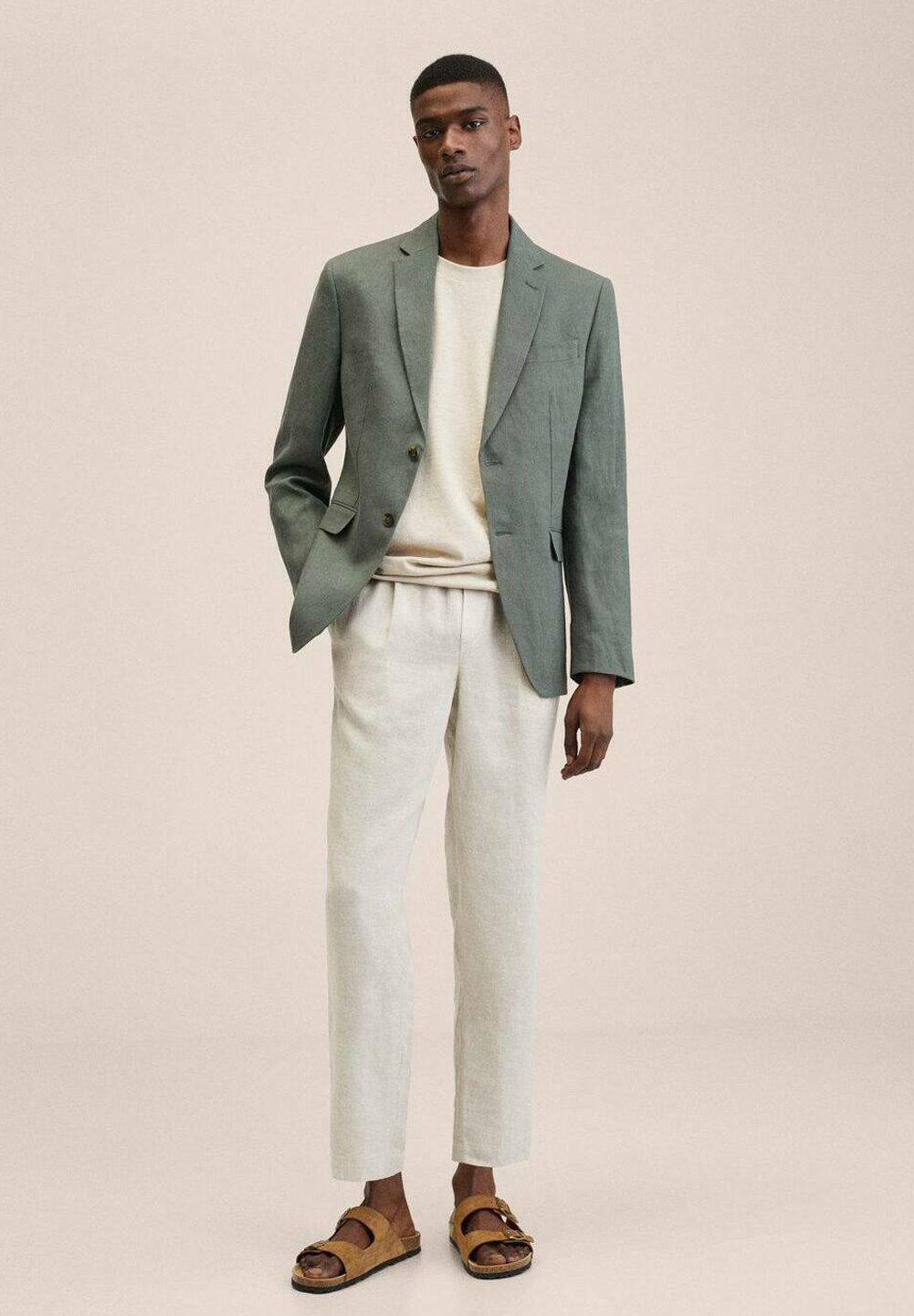Mango COLA - Blazer jacket - khaki 