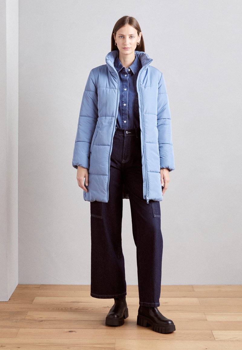 Marks u0026 Spencer RECYCLED THERMOWARMTH PUFFER COAT - Winter coat - grey  blue/grey - Zalando.de