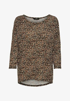 ONLY, T-shirt à manches longues - mottled dark grey