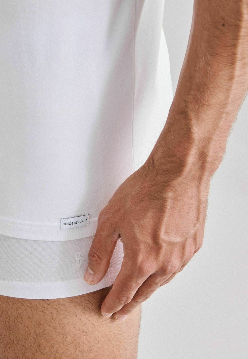 Herren Unterhosen | Seidensticker 2-PACK COMFORT Unterhemd/-shirt white/weiß - JP51339 Herren Unterhosen | Seidensticker 2-PACK COMFORT Unterhemd/-shirt white/weiß - JP51339