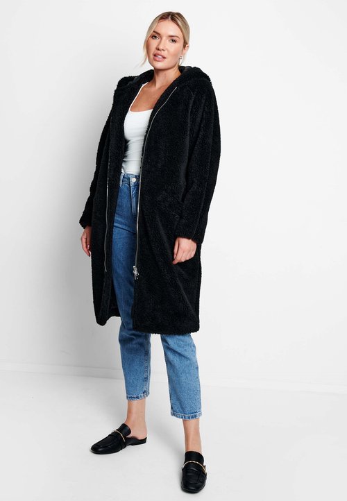 Threadbare PERIDOT QUILTED PUFFER Zimski kaput black/crno Zalando.hr