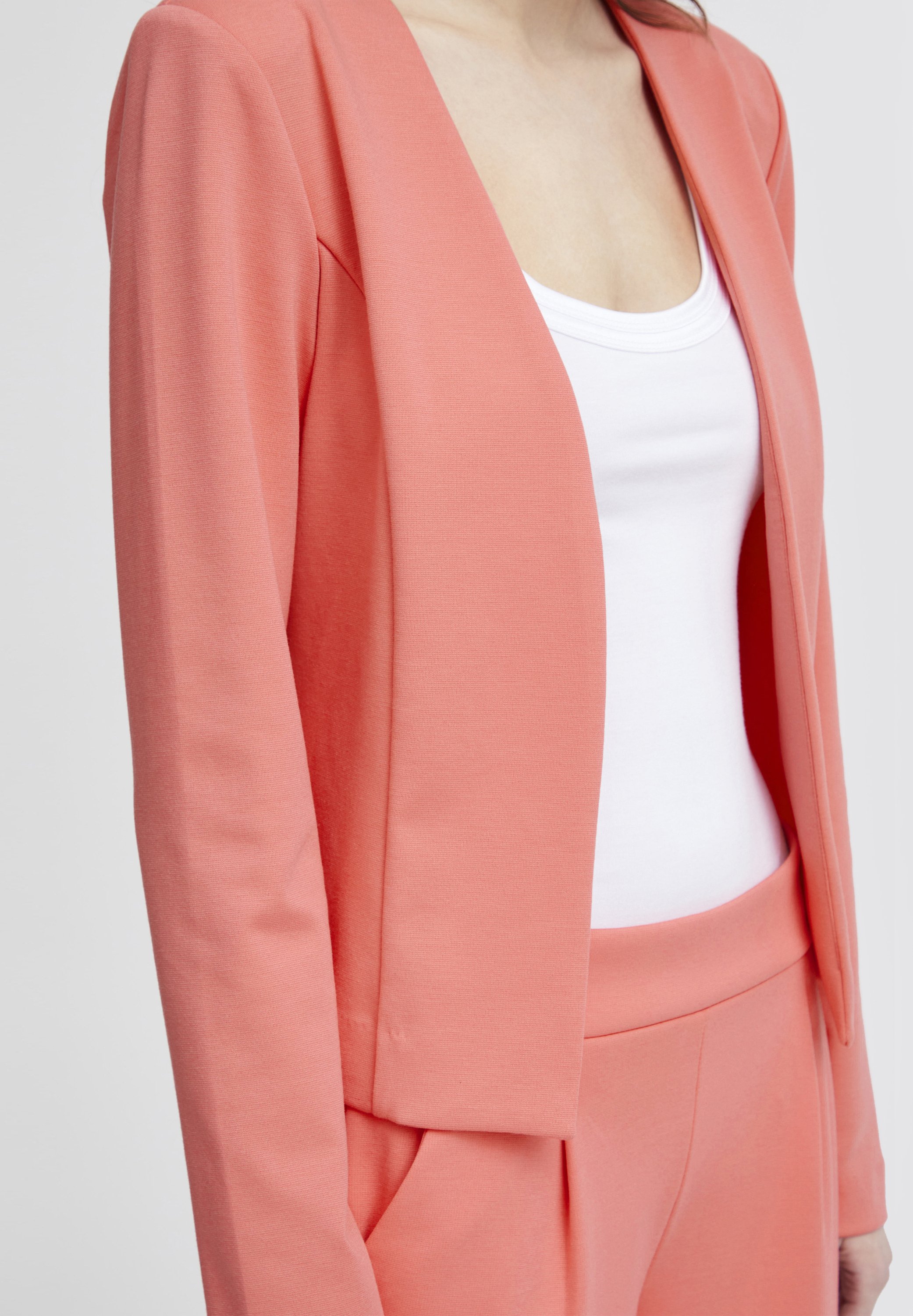 ICHI IHKate - Kardigan - calypso coral/oranžová - Zalando.cz